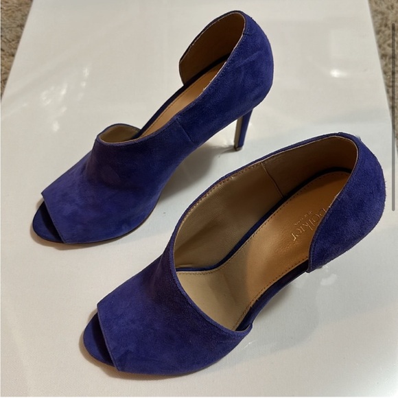 Botkier | Adelia Suede Asymmetrical Pumps - Picture 4 of 9